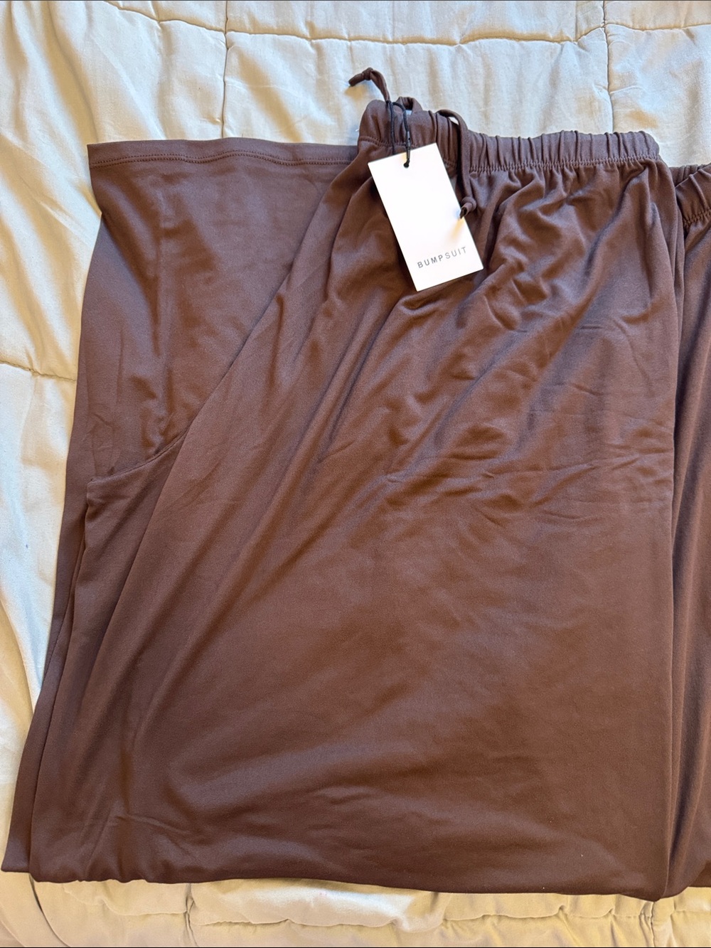 Women's Brown Maternity Pants